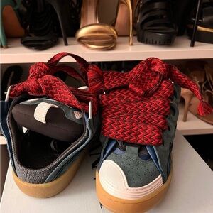 Lanvin curb sneakers